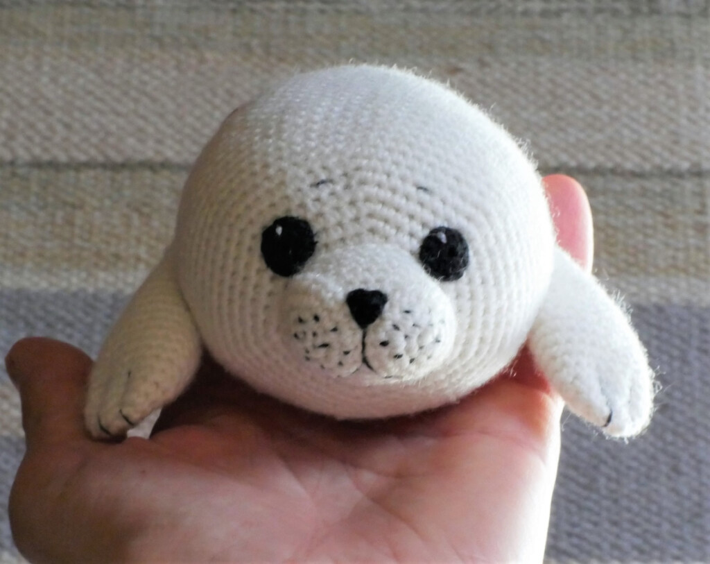 CROCHET PATTERN Baby Seal Miniature Crochet Animal Amigurumi Etsy