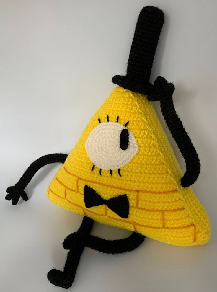 Crochet Pattern Bill Cipher Inspired Plushy Etsy Adventure Time 