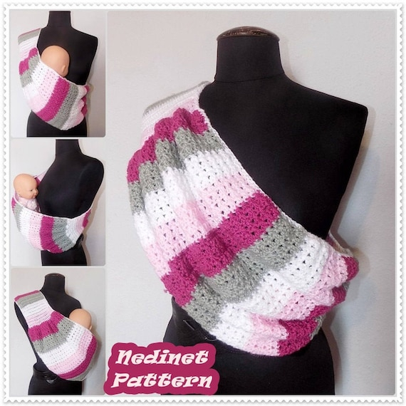 Crochet PATTERN Crochet Baby Sling Pattern Crochet Baby Etsy