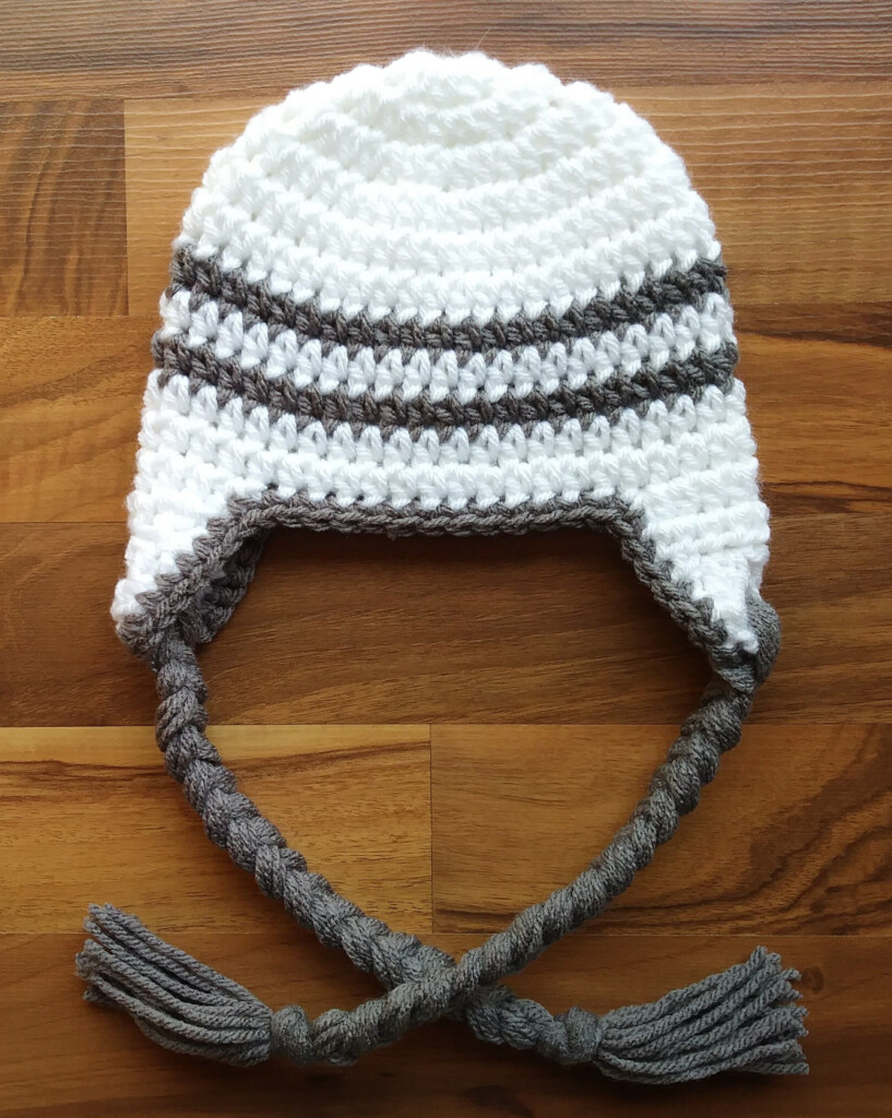 Crochet Pattern For Hat With Ear Flaps