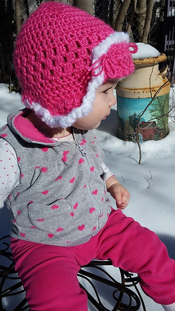 Crochet Patterns Galore Baby Trapper Hat