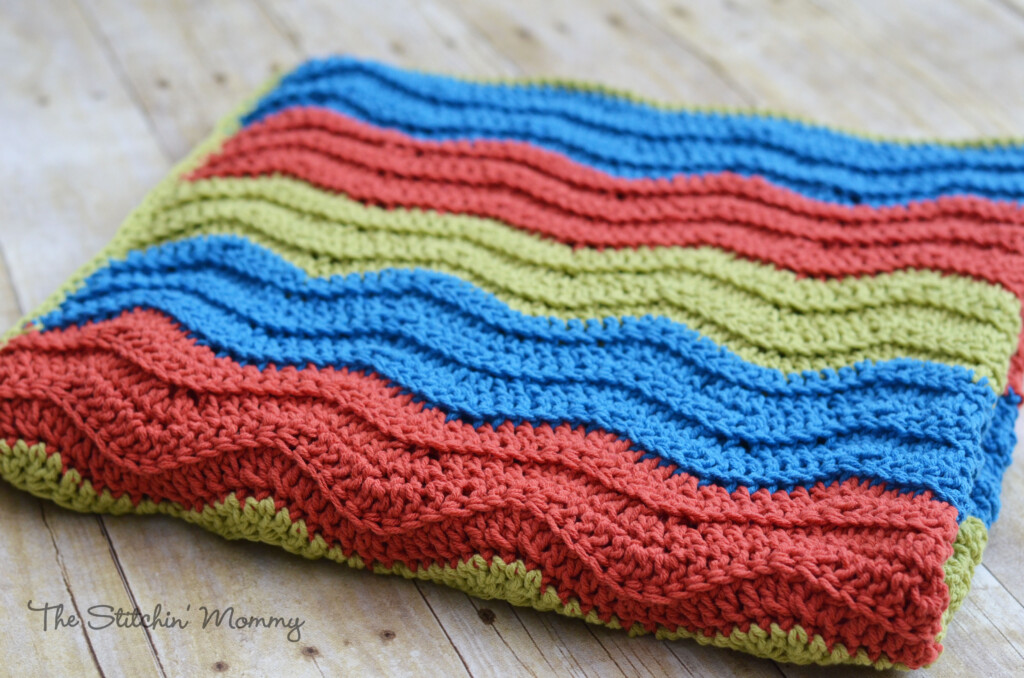Crochet Ripple Baby Blanket For Beginners At Ted Walker Blog