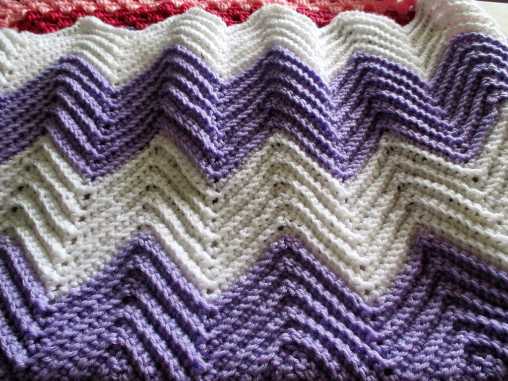 Crochet Ripple Baby Blanket Free Pattern At Amparo Newman Blog