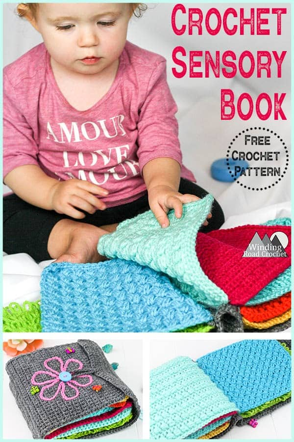 Crochet Sensory Book Free Pattern Winding Road Crochet