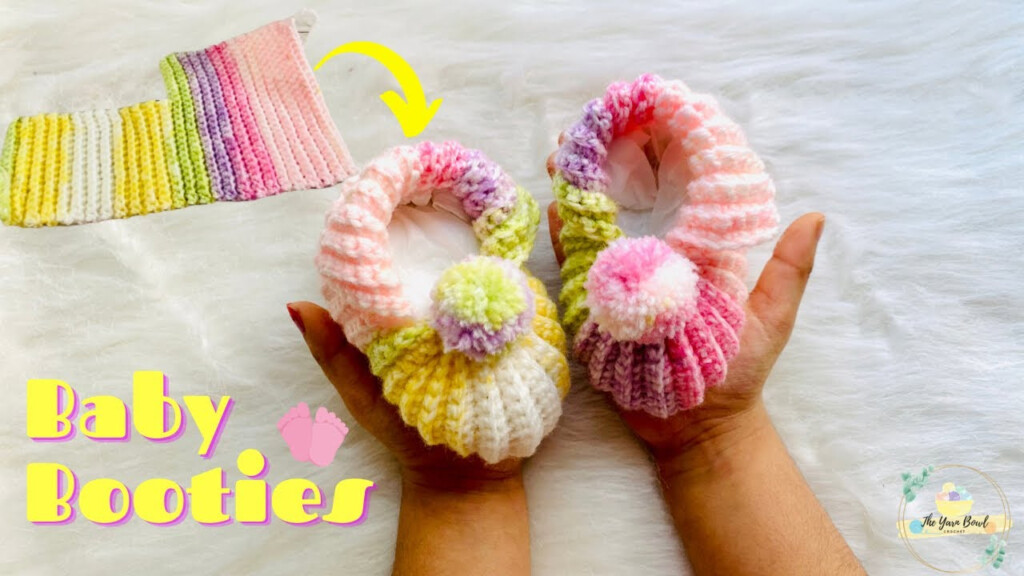 Crochet This Super Easy Baby Booties Crochet Tutorial YouTube