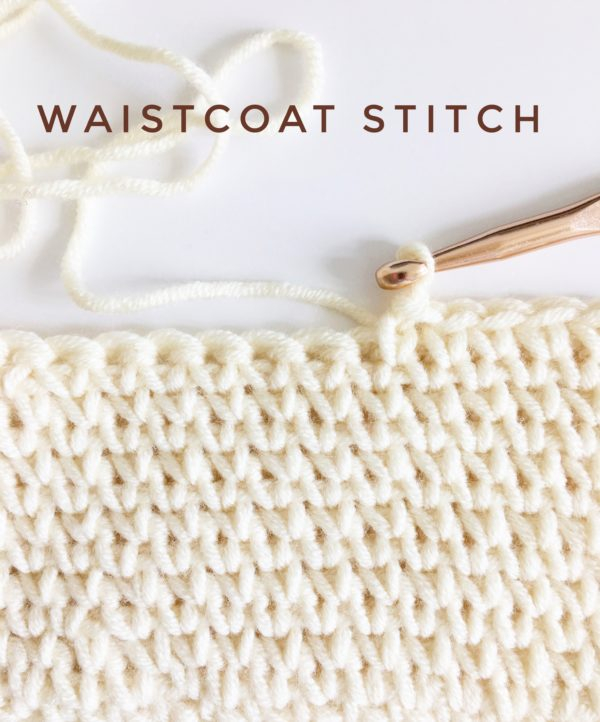 Crochet Waistcoat Stitch Daisy Farm Crafts