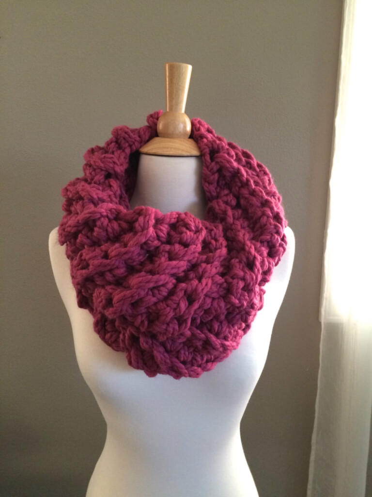 DIY Crochet Pattern Cece s Cowl Super Bulky Cowl Easy Etsy