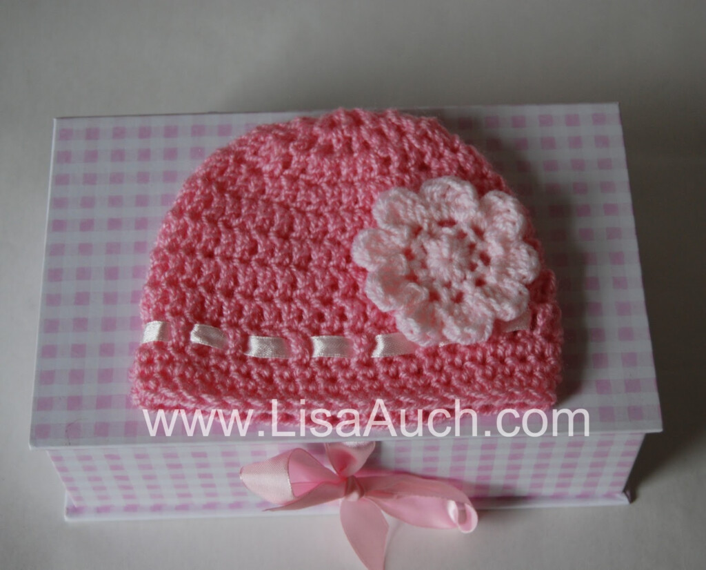 Double Crochet Baby Beanie Hat Pattern 12 18 Months 1 1 1 2 Year Old 
