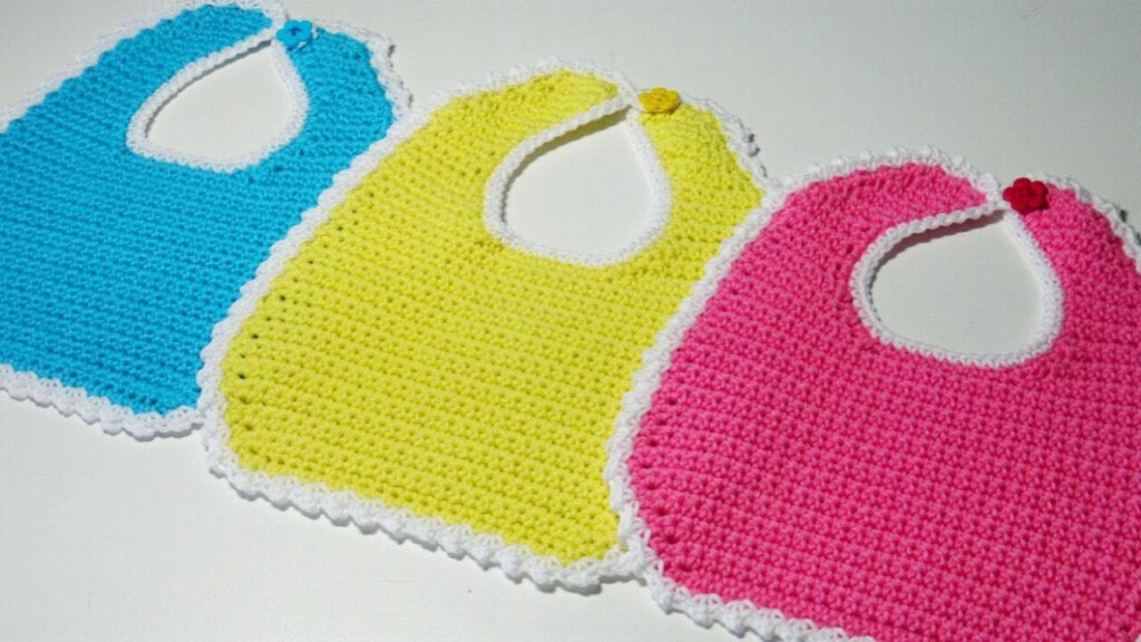 EASY Baby Bib Crochet Tutorial FREE PATTERN MakeitPremier YouTube