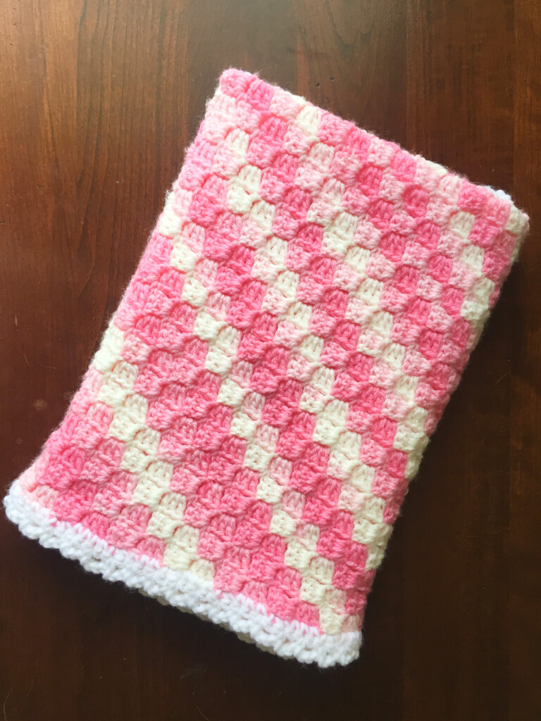 Easy Corner To Corner Crochet Baby Blanket Em s Fiber Arts