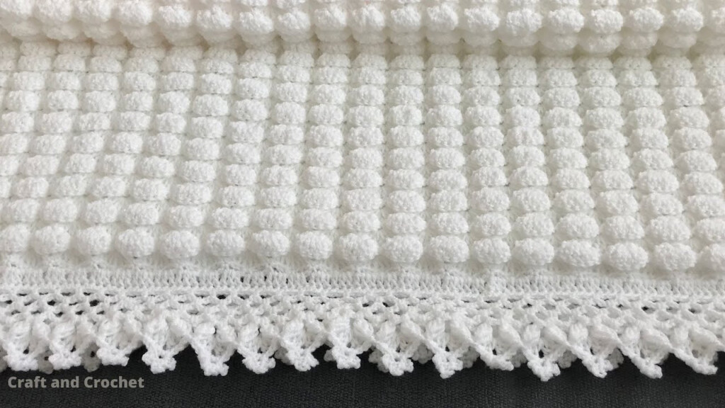 Easy Crochet Baby Blanket craft Crochet Blanket Pattern 0304 YouTube
