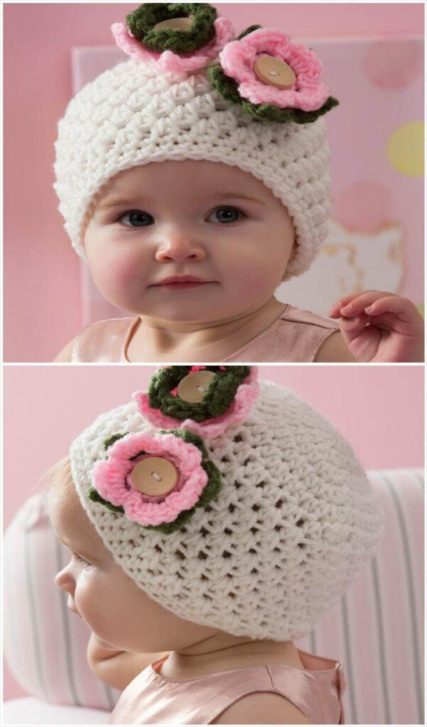 Easy Crochet Baby Hats Free Patterns