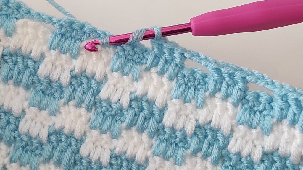 Easy Crochet Zig Zag Baby Blanket Patterns For Beginners Knitting 