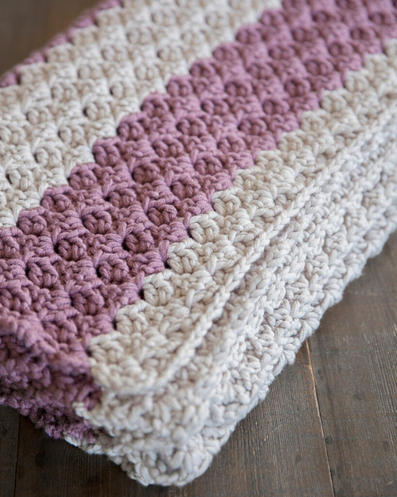 Free Crochet Baby Blanket Patterns Using Bulky Yarn