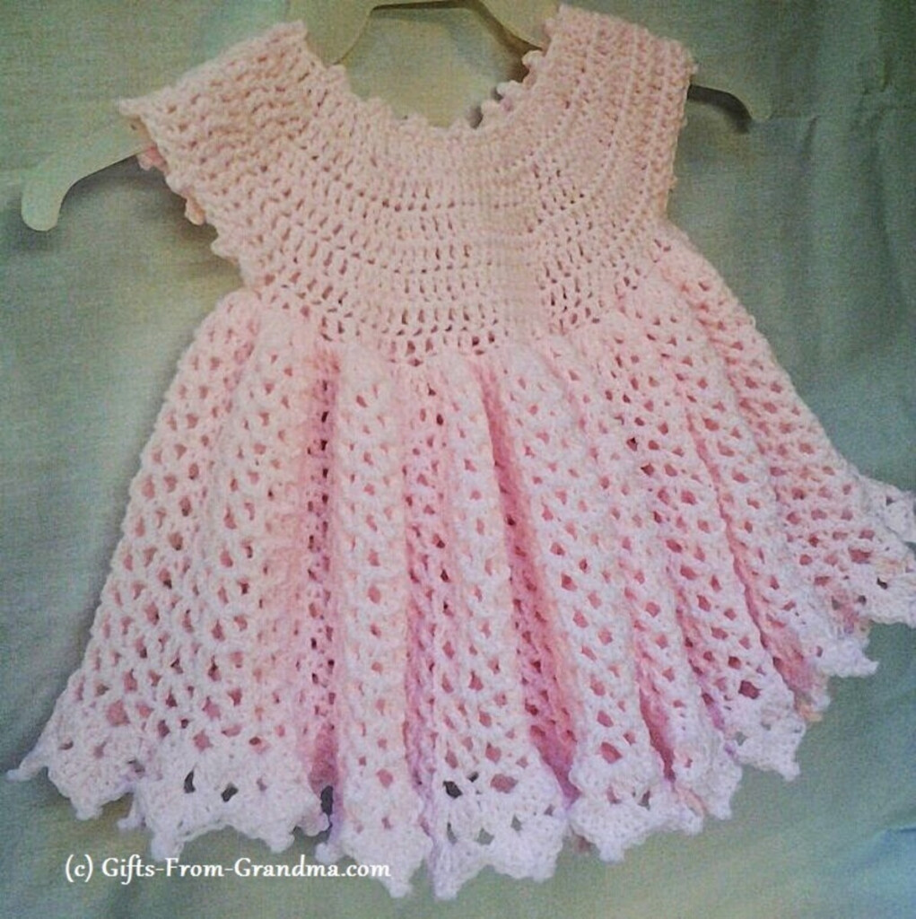 Free Crochet Patterns For Adorable Baby Dresses FeltMagnet