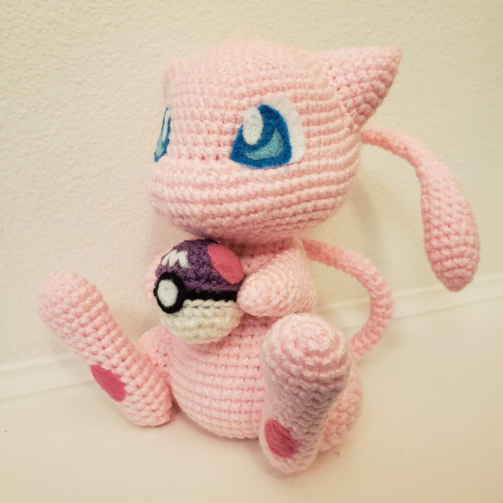 Free Mew Amigurumi Pattern 1Up Crochet