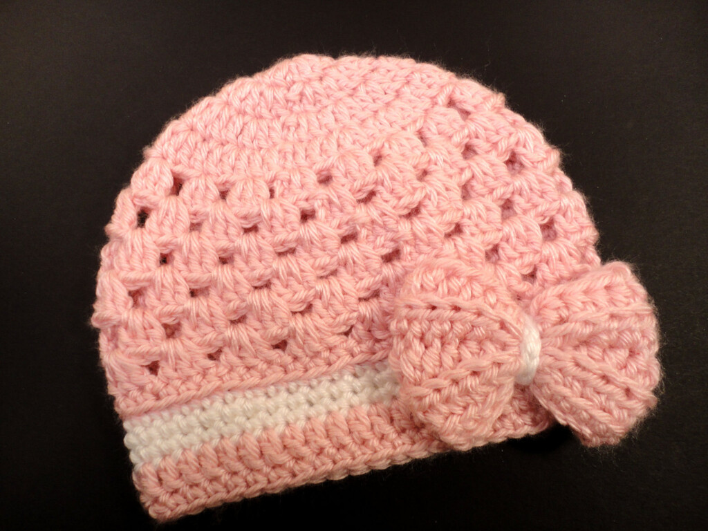 Free Pattern For Crochet Newborn Hat Craft And Crochet
