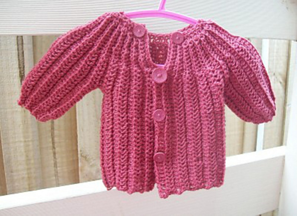  Free Pattern This One Piece Wonder Baby Sweater Pattern Is Brilliant 
