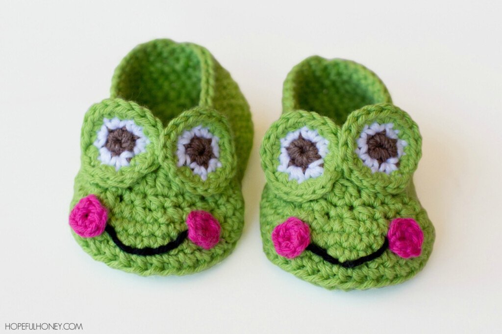 Frog Baby Booties Crochet Pattern We Love Crochet