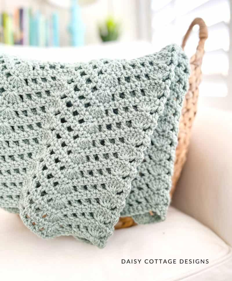 Heirloom Baby Blanket Crochet Pattern Daisy Cottage Designs