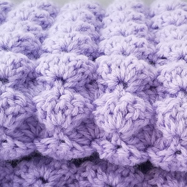 How To Crochet A Puffy Shell Stitch Baby Blanket A Step by Step Guide 