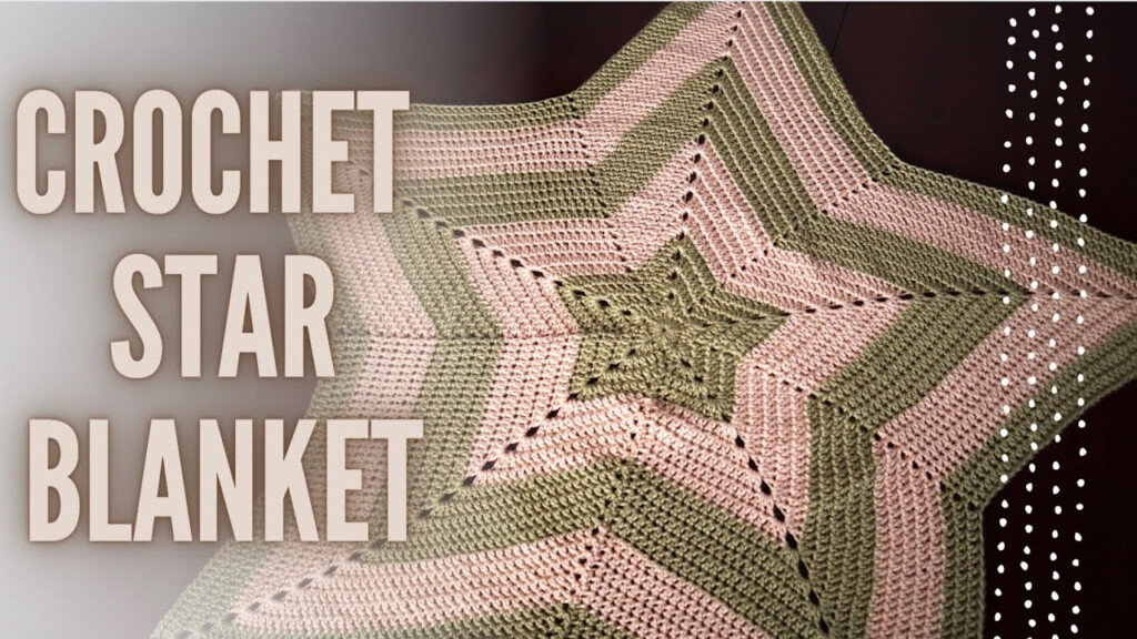 How To Crochet A Star Blanket Pattern Tutorial EASY YouTube