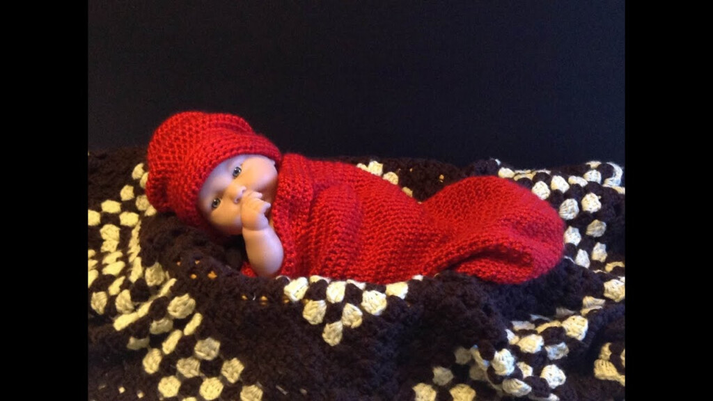 How To Crochet Easy Newborn Baby Infant Cocoon Tutorial YouTube