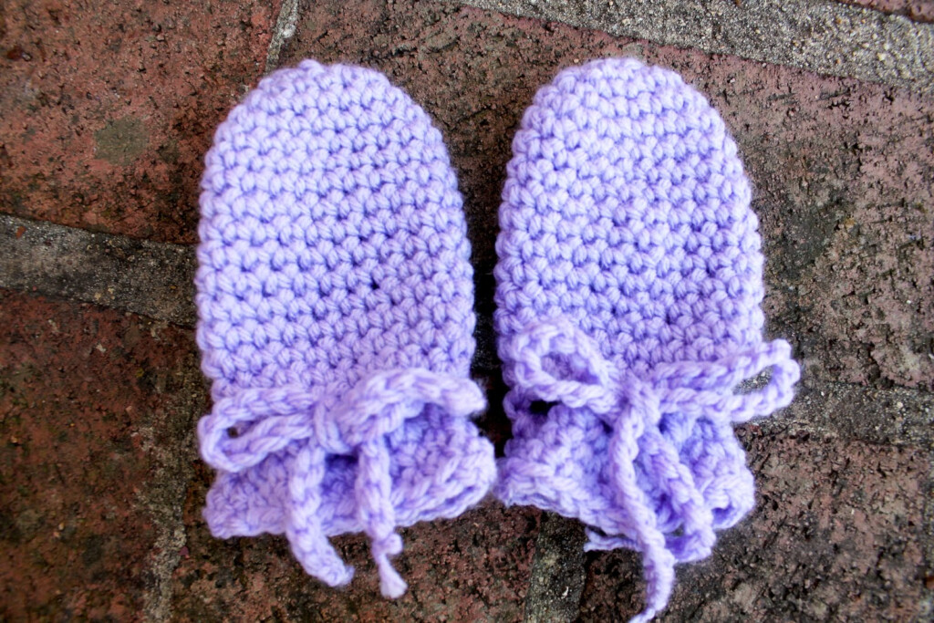 Katie Cooks And Crafts Easy No Seam Thumbless Baby Mittens No 