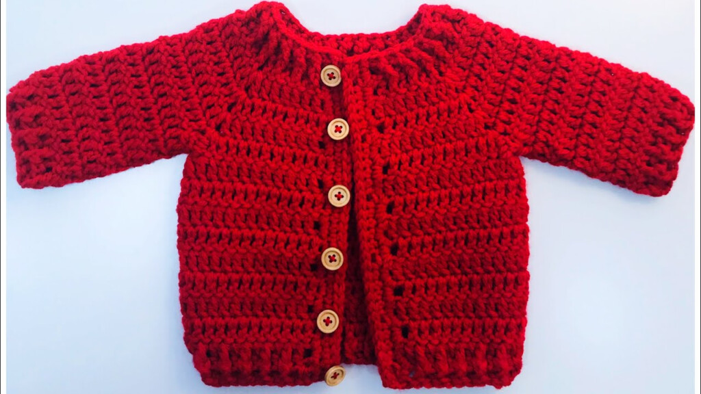 Kindness Day Newborn Baby Crochet Cardigan Sweater 0 To 3 Months For 