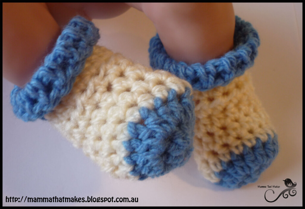 Mamma That Makes Crochet Socks For Preemies And Full Term Babies