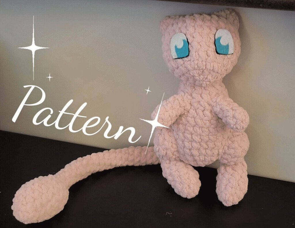 Mew Crochet Pattern Etsy