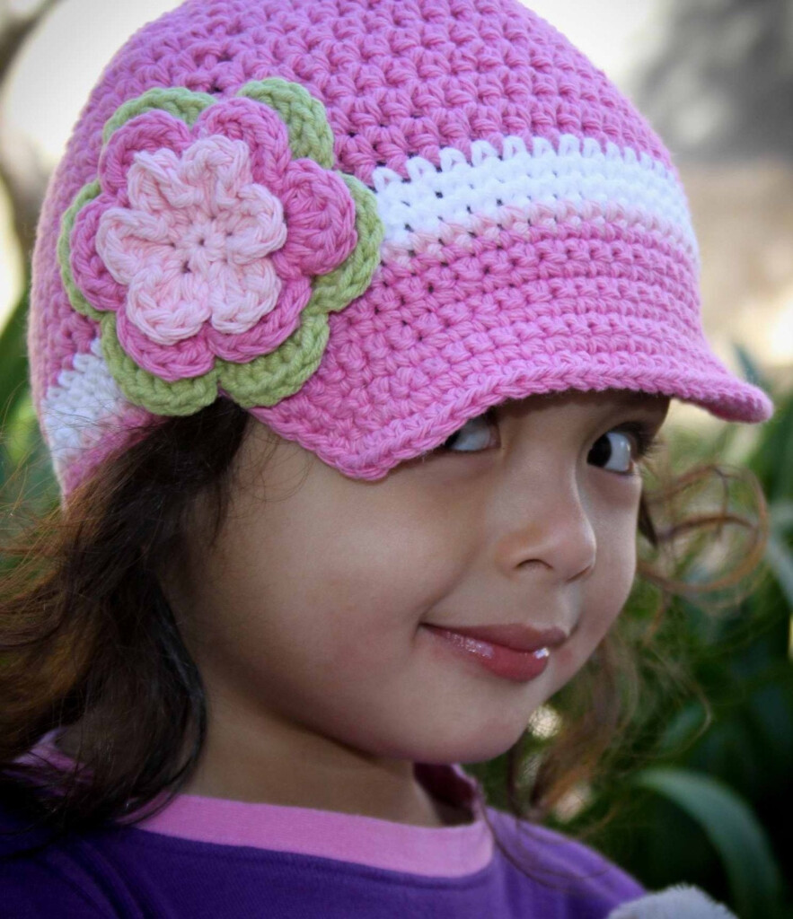 NEW CROCHET NEWBORN BRIM HAT PATTERN Crochet