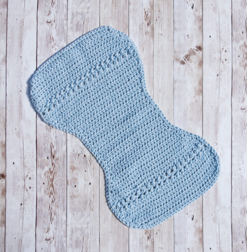 Nursery Essential Burp Cloth Crochet Pattern Sunflower Cottage Crochet