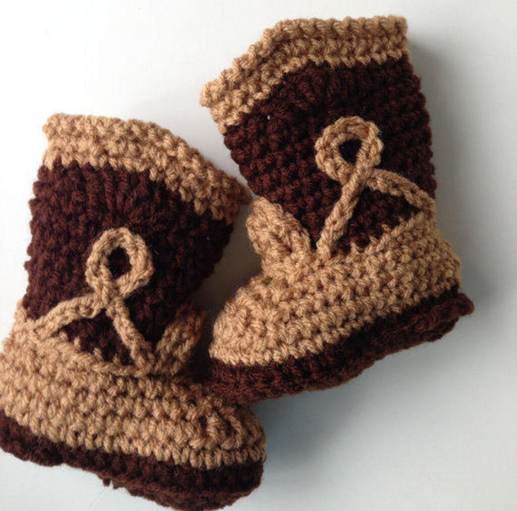 Pattern Crochet Baby Cowboy Booties Pattern Cowboy Baby Etsy