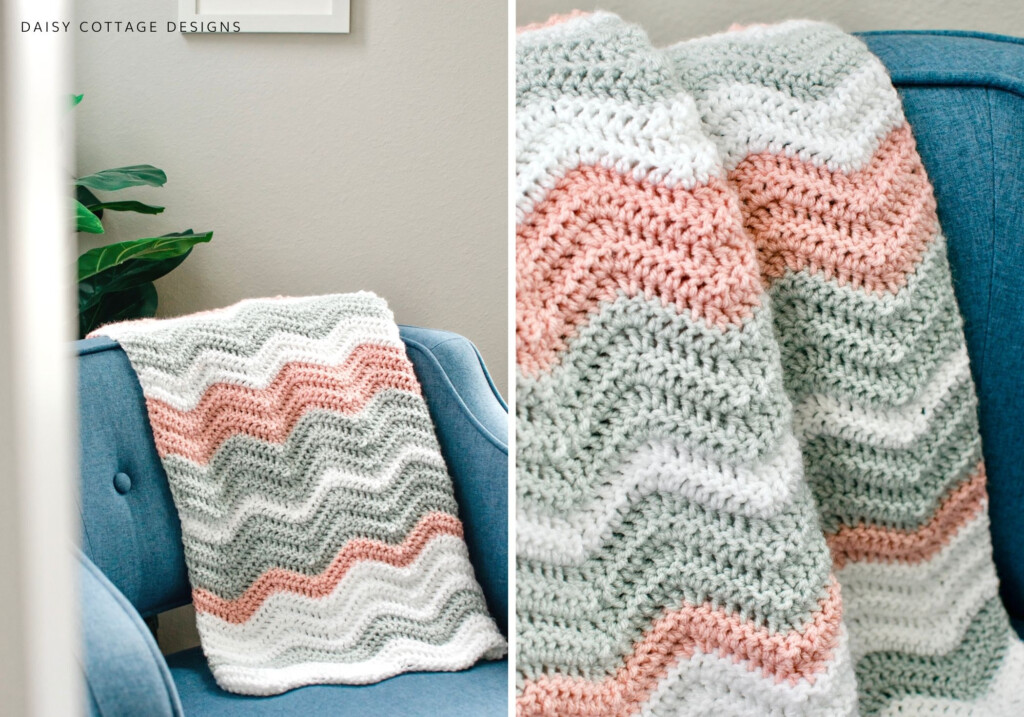 Pattern For Ripple Crochet Baby Blanket At Junior Bell Blog