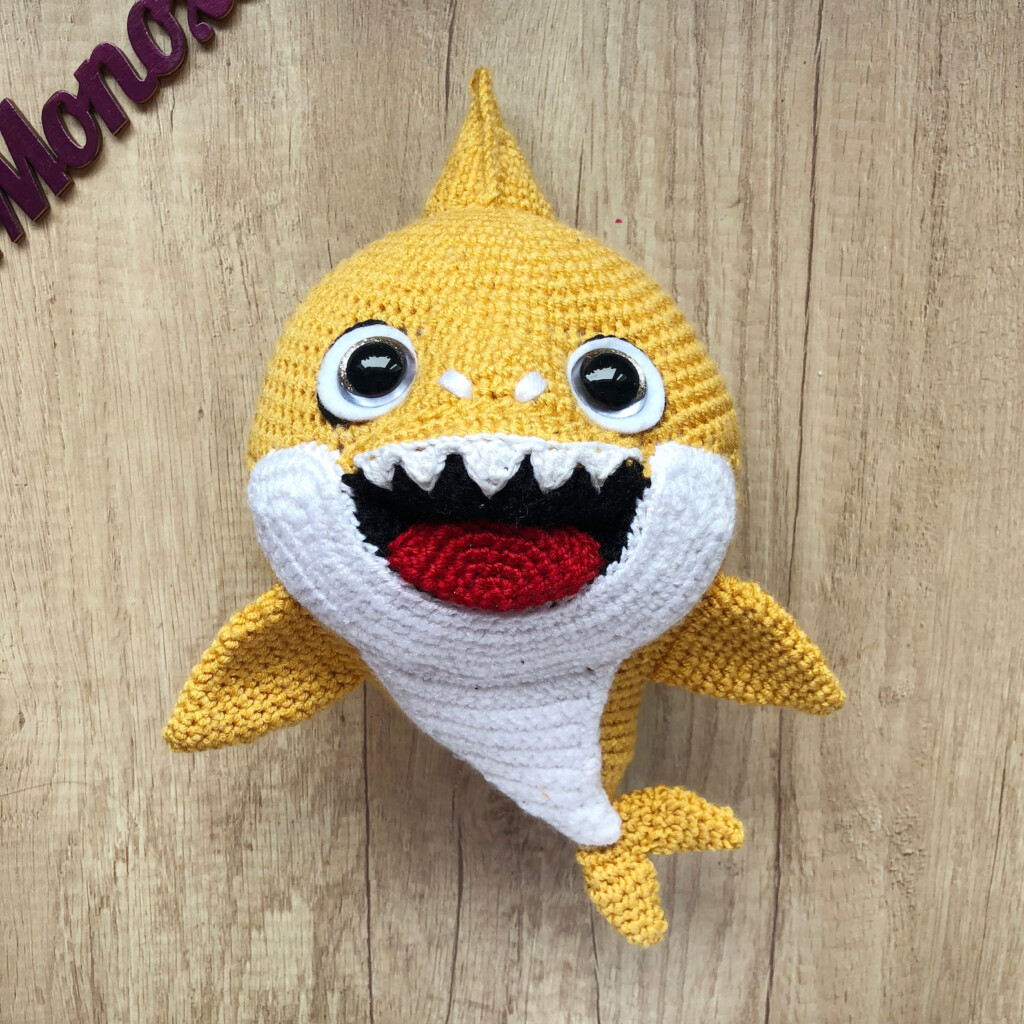 PDF BABY SHARK Crochet Pattern Cutest Shark Amigurumi Toy Etsy