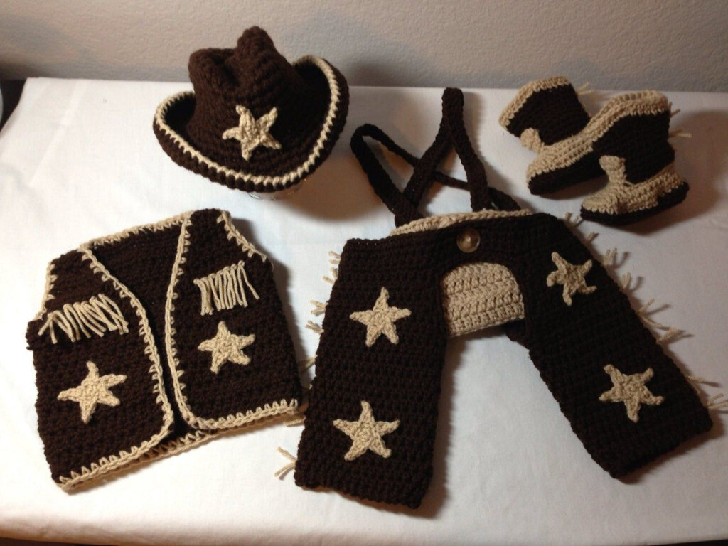 Pin By Tracy Losasso On Cowboy Vest Crochet Baby Costumes Crochet 