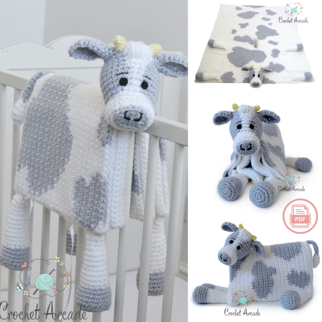 Printable Free Crochet Cow Blanket Pattern Printable And Enjoyable 