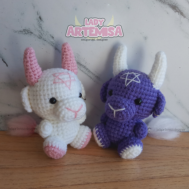 Ravelry Baby Baphomet Amigurumi Pattern By Daniela L pez