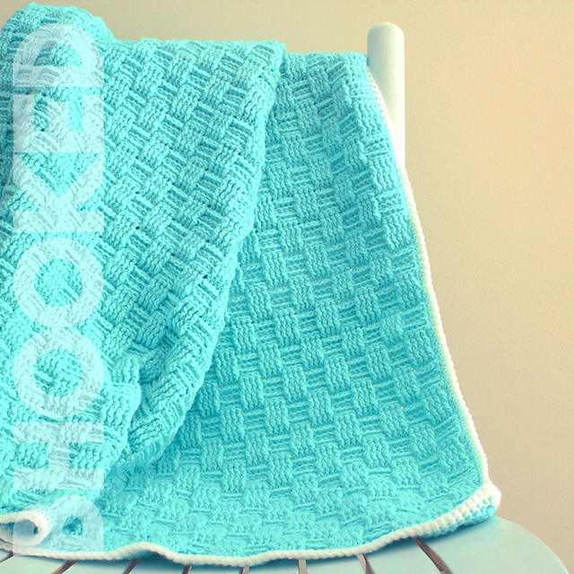 Ravelry Basketweave Baby Blanket Pattern By B Hooked Crochet Knitting