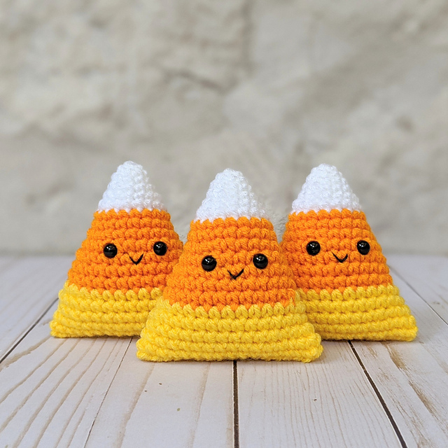 Ravelry Crochet Candy Corn Pattern By BabyCakes Studios
