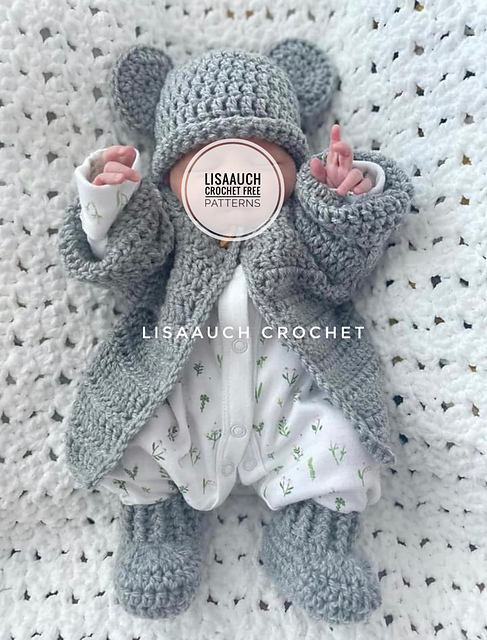 Ravelry Megans Newborn Baby Set Pattern By LisaAuch