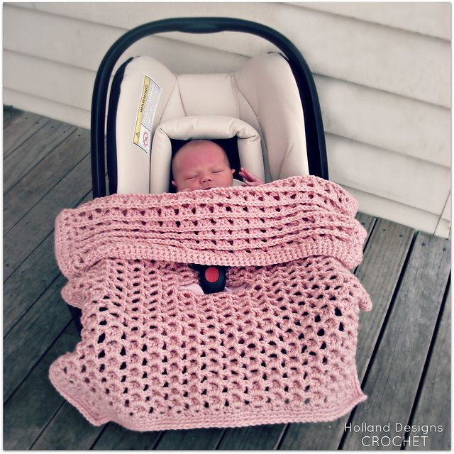 Reversible Car Seat Cover Or Stroller Blanket Pattern By Lisa Van 